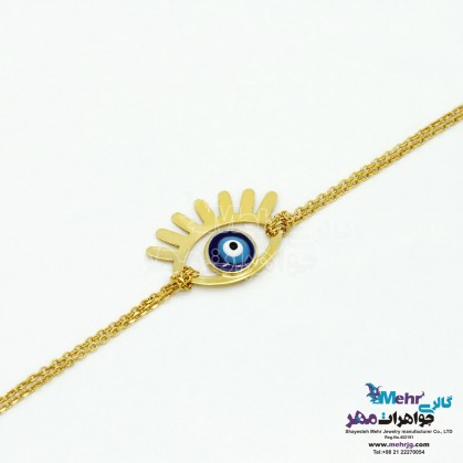 دستبند طلا - طرح چشم-SB1188